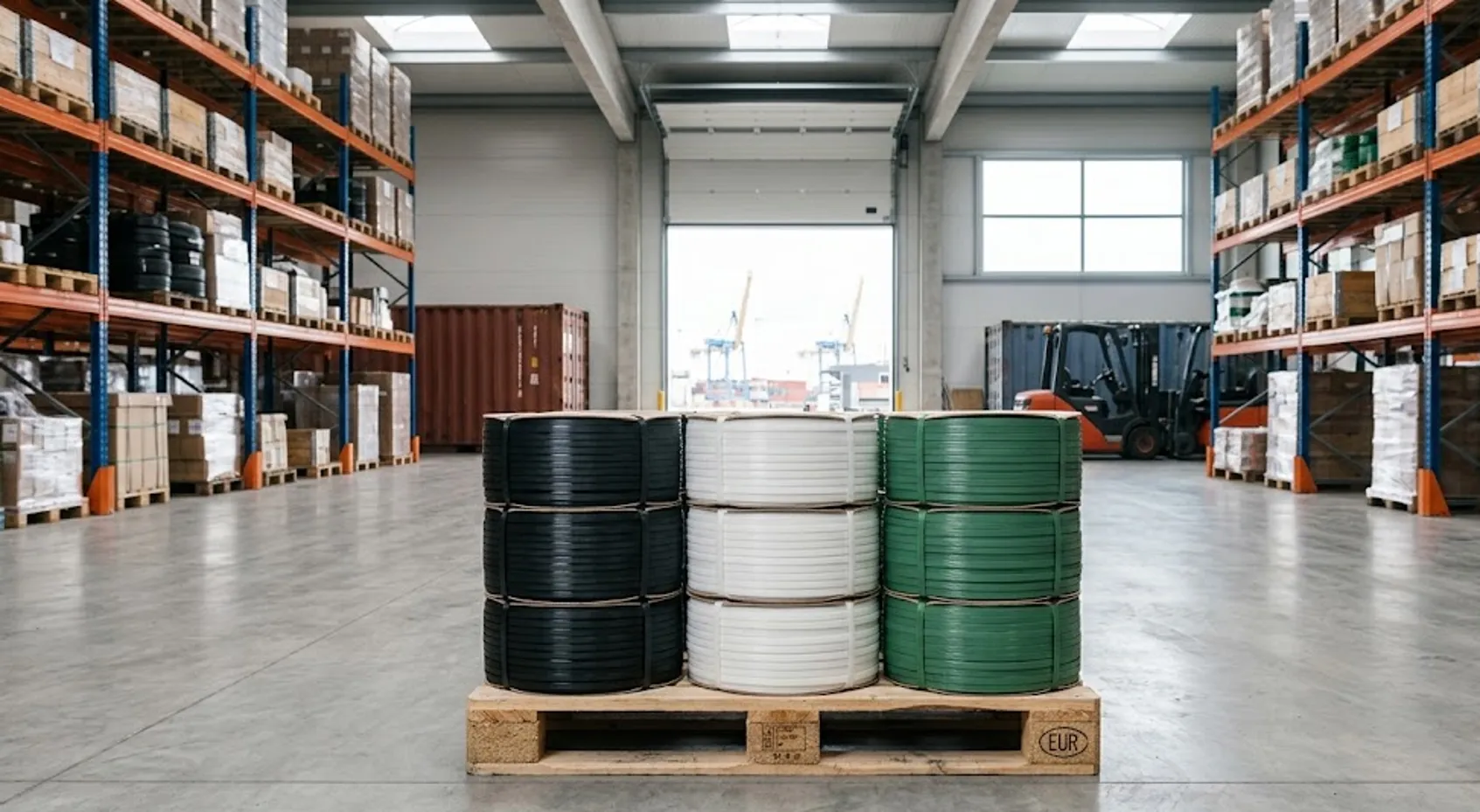 PP Strapping Band Exporter Lithuania — Greenstrix Industrial Packaging